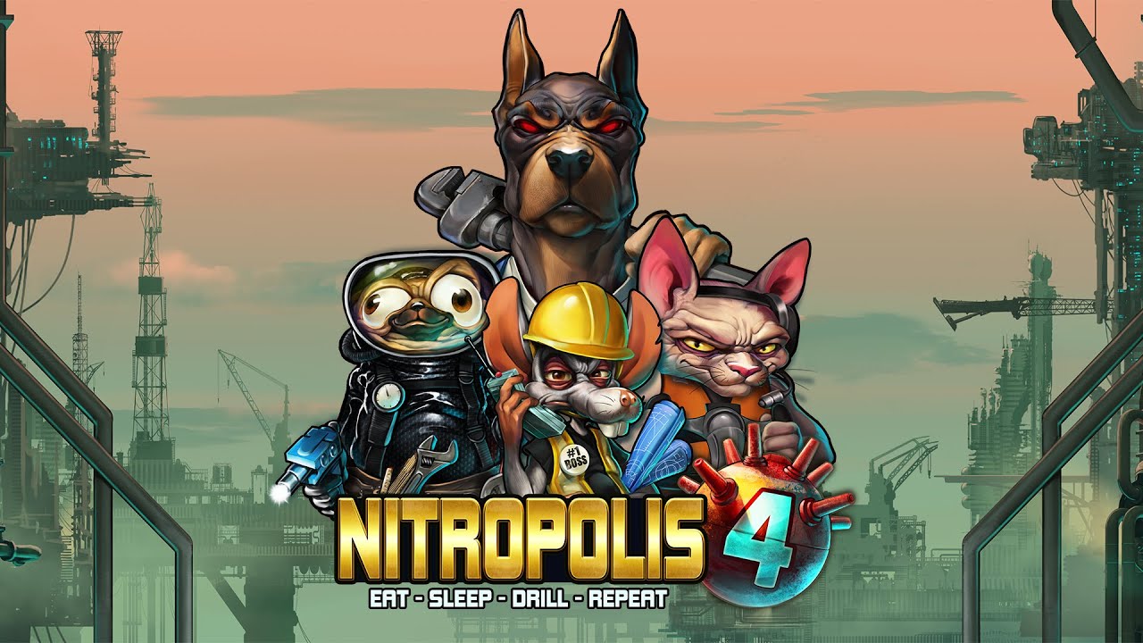 Nitropolis 4 Slot Logo