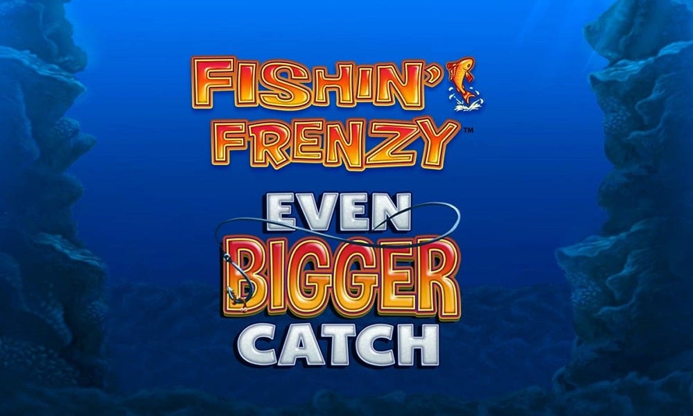 Fishin' Frenzy Even Bigger Catch Slot Logo