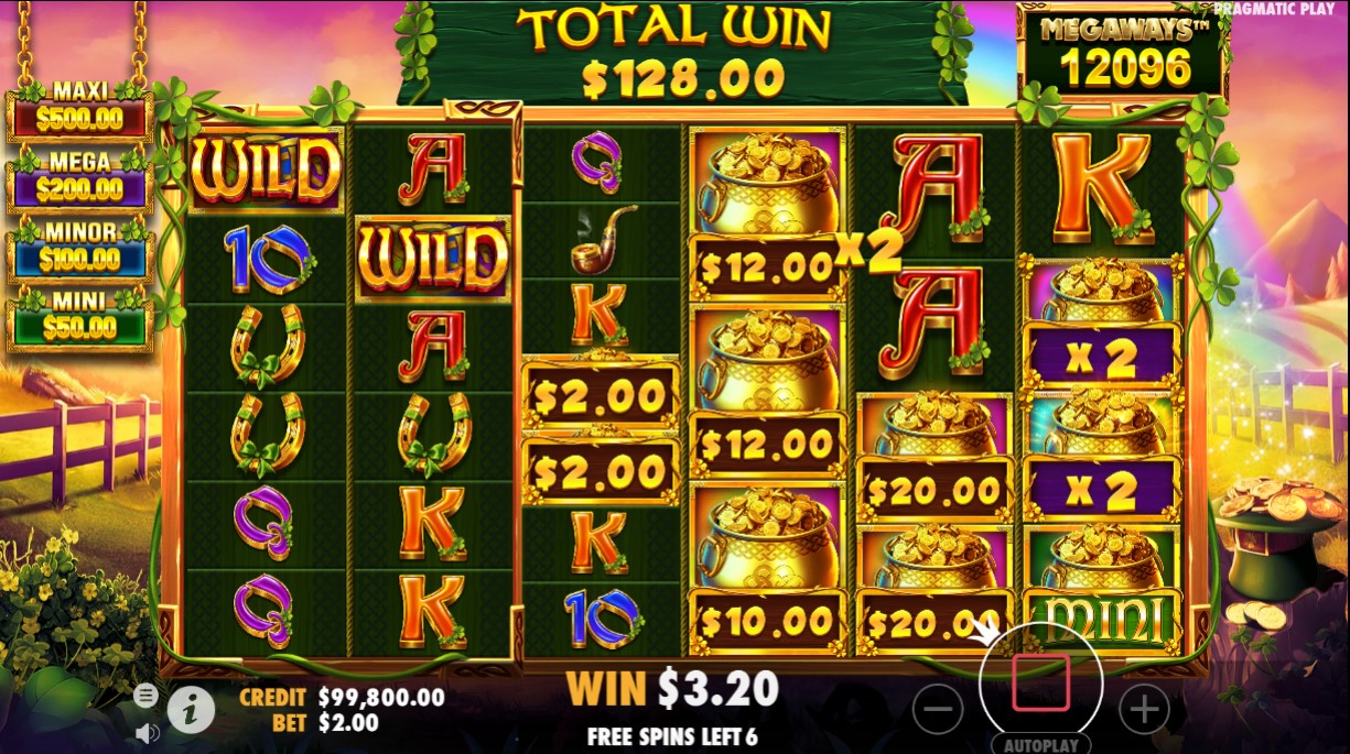 Wild Wild Riches megaways big win